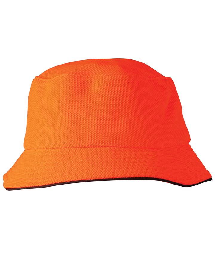 AH631 PQ Mesh Bucket Hat - Grace Collection - Headwear, Bags and