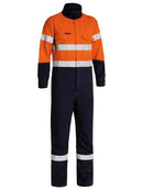 Bisley Tencate Tecasafe® Plus Taped 2 Tone Hi Vis Engineered Vented Coverall-BC8086T