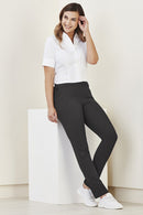 Biz Care-Womens Jane Ankle Length Stretch Pant-CL041LL