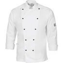 Dnc - Cool-Breeze Cotton Chef Jacket - Long Sleeve - 1104