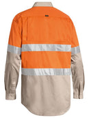 Bisley Men's 3M Taped Cool Hi Vis Light Weight Shirt-BS6696T