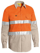 Bisley Men's 3M Taped Cool Hi Vis Light Weight Shirt-BS6696T