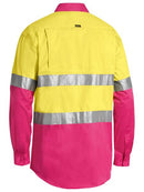Bisley Men's 3M Taped Cool Hi Vis Light Weight Shirt-BS6696T