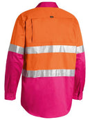 Bisley Men's 3M Taped Cool Hi Vis Light Weight Shirt-BS6696T