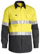 Bisley Men's 3M Taped Cool Hi Vis Light Weight Shirt-BS6696T