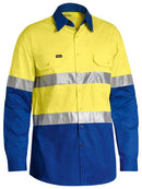 Bisley Men's 3M Taped Cool Hi Vis Light Weight Shirt-BS6696T
