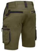 Bisley-Flx & Move 4-Way Stretch Zip Cargo Short - BSHC1332