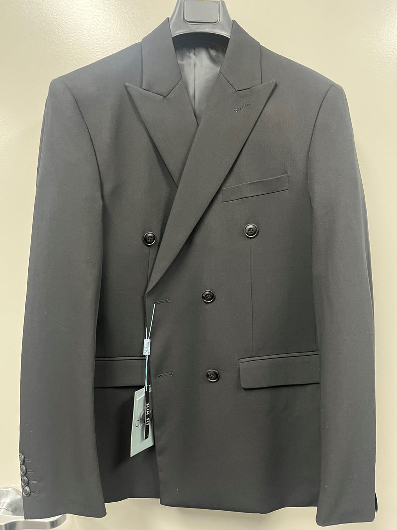 Boulvandre - 2093 Wool Blend With Stretch DB Suit No Stain