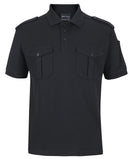 JB's Wear - S/S 250 Epaulette Polo - 210ES