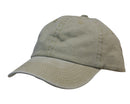 Headwear - Enzyme Washed Pigment Dyed Cotton Twill Cap - 3968