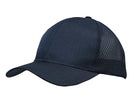 Headwear - Breathable poly twill with honeycomb mesh - 3972