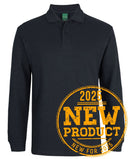 Jb's Wear - C Of C 320G L/S Popcorn Cotton Polo - 2PCL