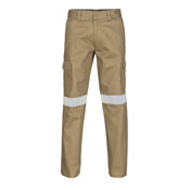 Dnc - Cotton Drill Cargo Trousers With 3M Rt - 3319