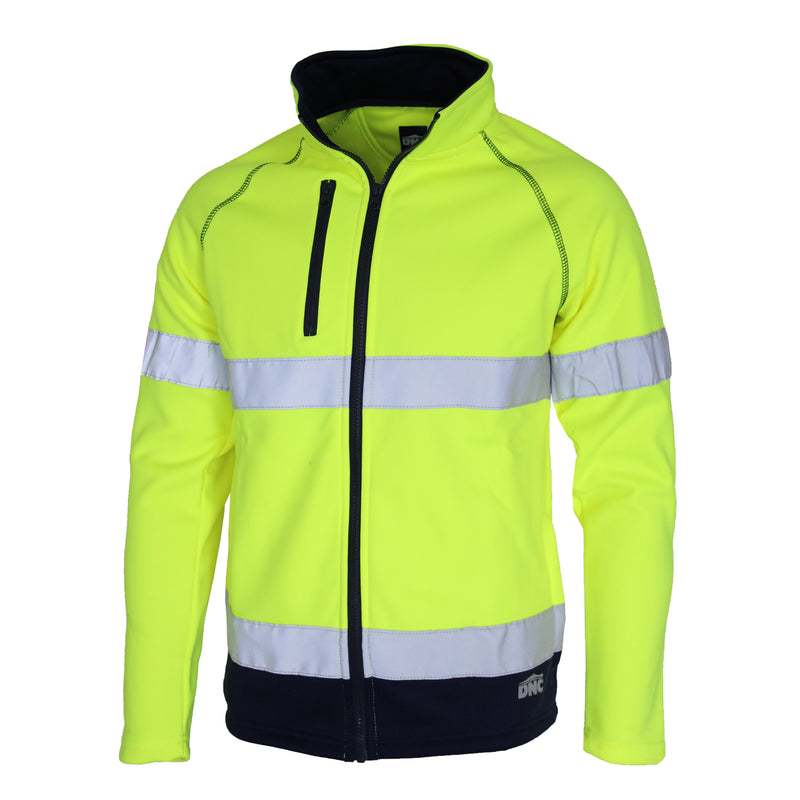 DNC - Hi Vis CSR Taped Softshell Jacket - 3523