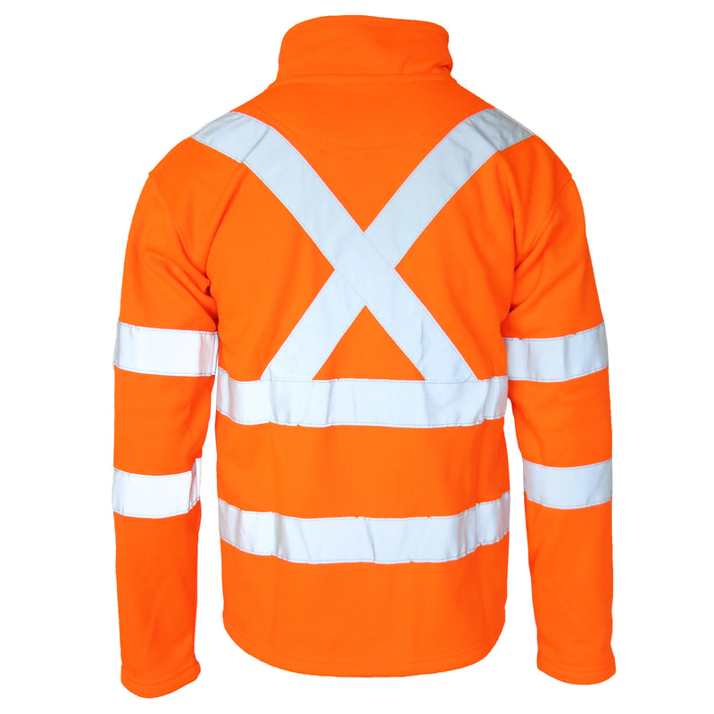 DNC - Hi Vis CSR Taped X Back Softshell Jacket- 3526