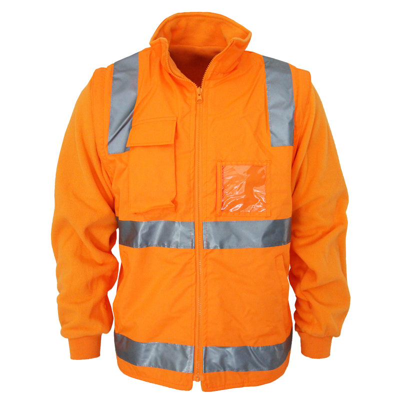 DNC - Hi Vis VIC Rail R/Vest - 3969