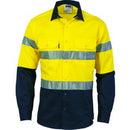 DNC - HIVIS D/N 2 Tone Drill Shirt - 3536