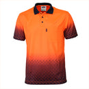 DNC - HiVis Sublimated Diamond Plate Polo - 3552