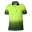 DNC - HiVis Sublimated Diamond Plate Polo - 3552