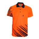 Dnc - Hivis Sublimated Stripe Polo - 3565