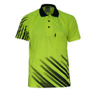 Dnc - Hivis Sublimated Stripe Polo - 3565