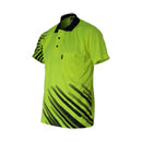 Dnc - Hivis Sublimated Stripe Polo - 3565