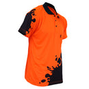 Dnc - Hi vis Sublimated Blot Polo - 3567