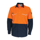 DNC - Two-Tone RipStop Cotton Cool Shirt, L/S - 3586