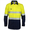 DNC - HiVis 2 Tone Segment Taped Coolight Shirt - 3648