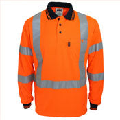 Dnc Hi-Vis "X' Back & Bio-Motion Taped Polo (3710)