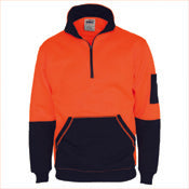 Dnc Hi Vis 1/2 Zip Super Fleecy - 3724