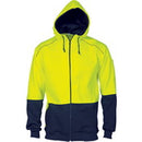 Dnc - Hivis Contrast Piping Fleecy Hoodie - 3728