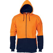 Dnc - Hivis Contrast Piping Fleecy Hoodie - 3728