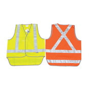 Dnc - Day & Night Cross Back Safety Vest With Tail - 3802