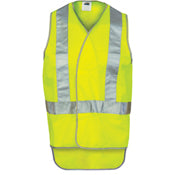 Dnc - Day & Night Cross Back Safety Vest With Tail - 3802