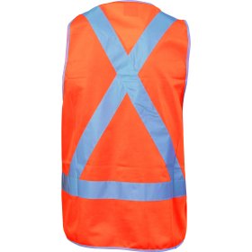 Dnc - Day/Night Cross Back Safety Vests - 3805