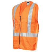 Dnc - Day/Night Cross Back Cotton Safety Vests - 3810