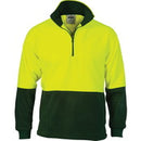 Dnc - Hivis Two Tone 1/2 Zip Polar Fleece - 3825