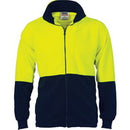 Dnc - Hivis Two Tone Full Zip Polar Fleece - 3827
