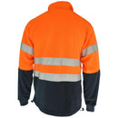 Dnc - Hivis Two Tone Full Zip Polar Fleece With Generic R/Tape - 3830