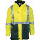 DNC - HiVis Two Tone Quilted Jacket with 3M R/Tape - 3863