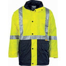 DNC - HiVis Two Tone Quilted Jacket with 3M R/Tape - 3863
