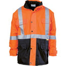 DNC - HiVis Two Tone Quilted Jacket with 3M R/Tape - 3863