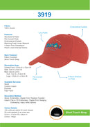 Headwear Premium American Twill College Cap -3919