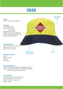 Headwear Luminescent Safety Bucket Hat - 3929