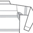 DNC - HiVis Cool-Breeze Close Front Cotton Shirt with Generic R/Tape - 3945