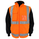 DNC Hi Vis "H" pattern D/N R/Vest 3965