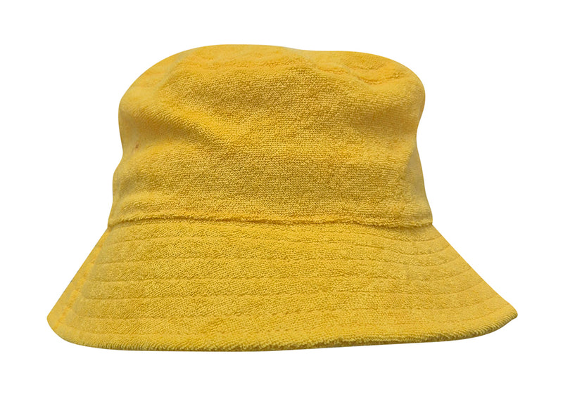 Headwear - Terry Towelling Bucket Hat - 3970