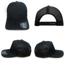 Headwear - American Premium Twill/Mesh Deep Fit Trucker Cap - 3996
