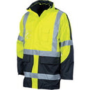 DNC HiVis Cross Back 2 Tone D/N “6 in 1” Contrast Jacket (Outer Jacket and Inner Vest can be sold separ 3998